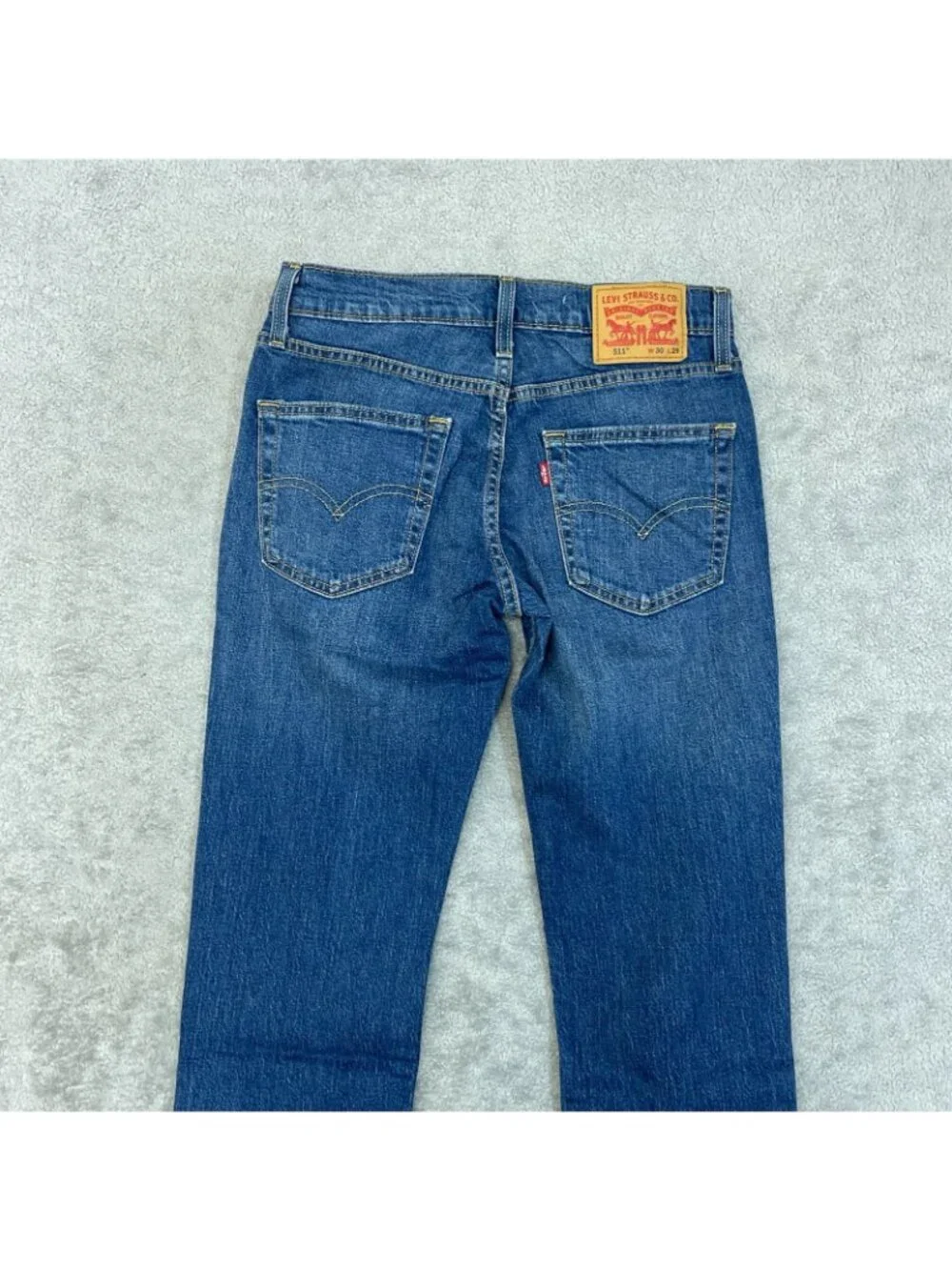 NWT Levi's 511 W30 L29 Slim Straight  Stretch Jeans Medium wash Blue